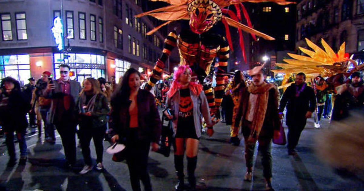 New Yorkers show resilience at Halloween parade after terror attack