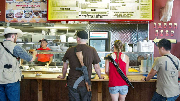 Unusual places you can bring a gun