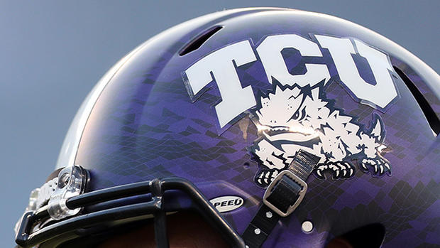 TCU Horned Frogs Football Helmet 