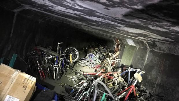 1,000 Bikes Discovered In Bunker Under Santa Ana River Channel, Deputies Say 