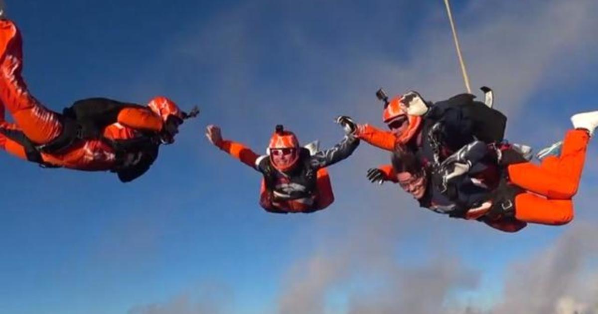An inside look at the Denver Broncos pregame skydiving