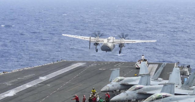 Search for Navy sailors in cargo plane crash called off
