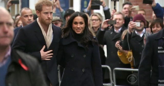 Prince Harry and Meghan Markle make first public appearance