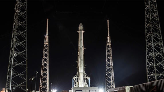 Damaged SpaceX pad has been rebuilt, will launch Tuesday Damaged SpaceX pad has been rebuilt, will launch Tuesday