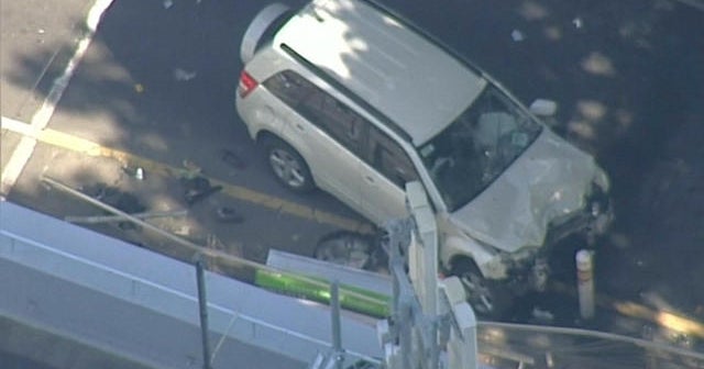SUV plows through crowd in Australia