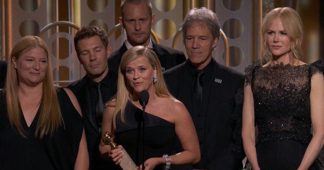 "Time's Up" movement takes center stage at Golden Globes CBS News