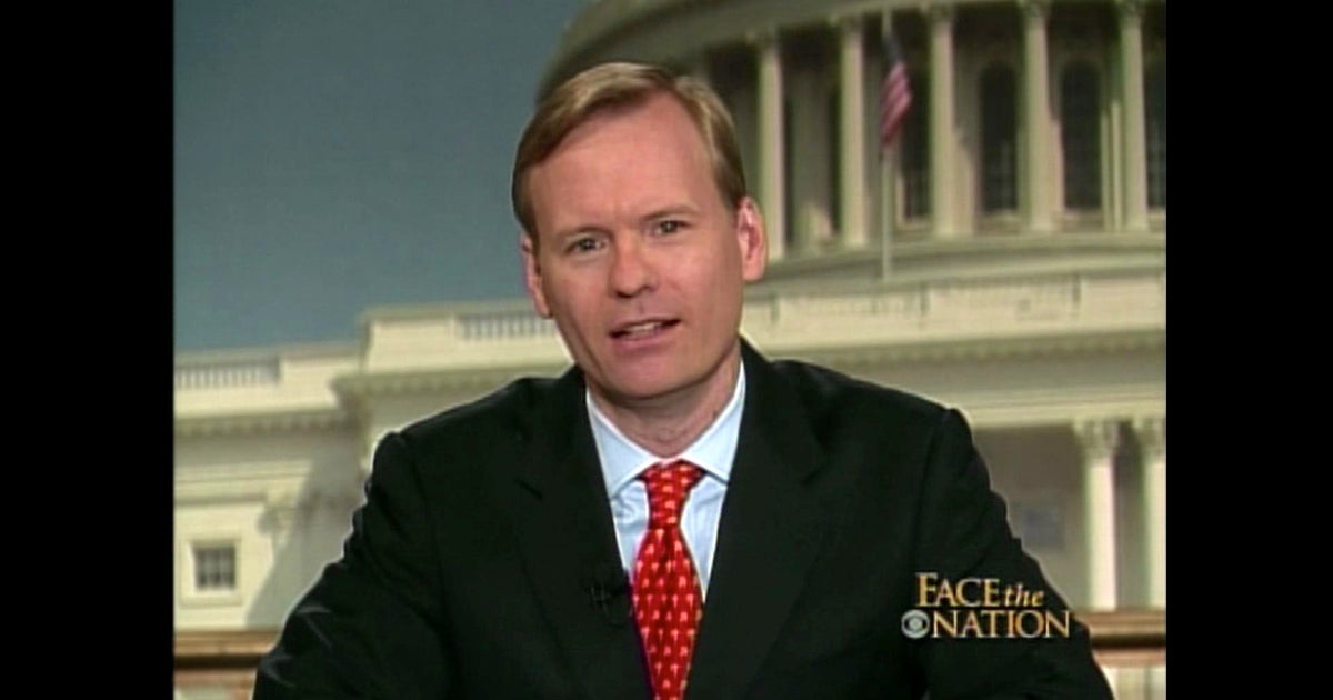 Throwback The first time John Dickerson hosted Face the Nation CBS News
