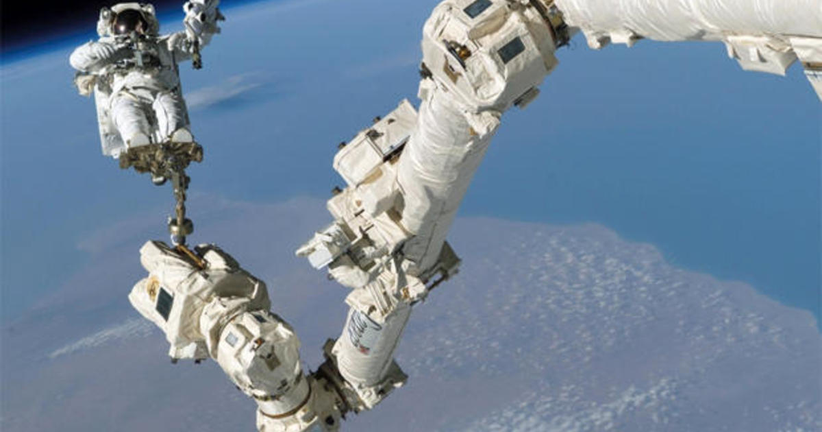 Robot arm to be fixed during spacewalk - CBS News