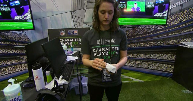 Trying to keep Super Bowl fans healthy during a deadly flu season