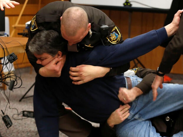 Larry Nassar attacked: Father of victims, Randall ...