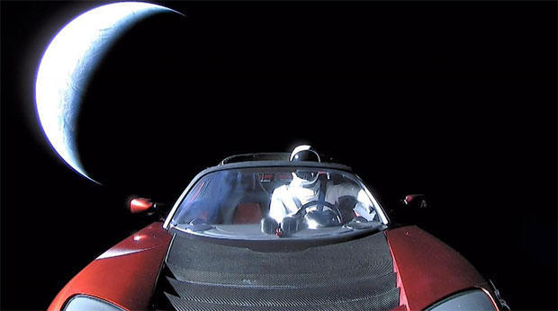 Sorry to piss on everyone's space parade - Space X FAKE 'starman' 020718-starman
