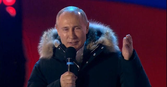 Vladimir Putin wins Russian election in landslide