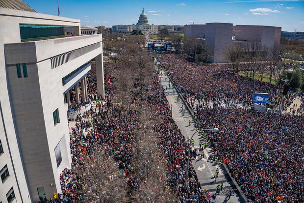 March for Our Lives crowd size: Estimated 200,000 people attended D.C ...