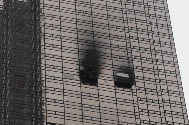 trump tower fire april 2018