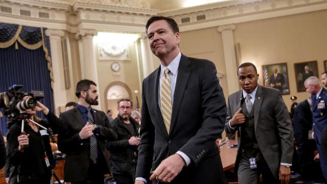 Golden Shower Thing Trump Asked James Comey To Investigate Alleged Pee Tape According To Comey S New Book A Higher Loyalty Cbs News