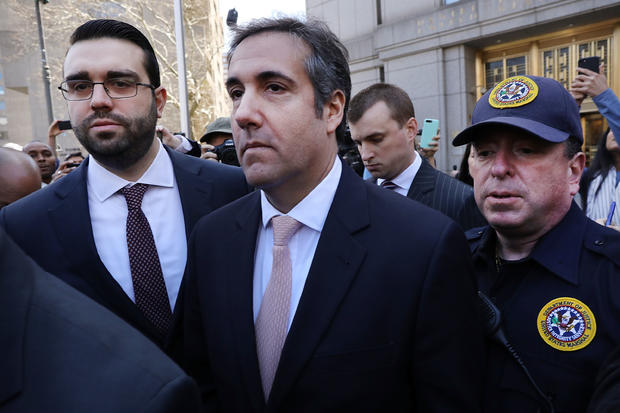 US District Court Holds Hearing On Trump Lawyer Michael Cohen's Search Warrants 