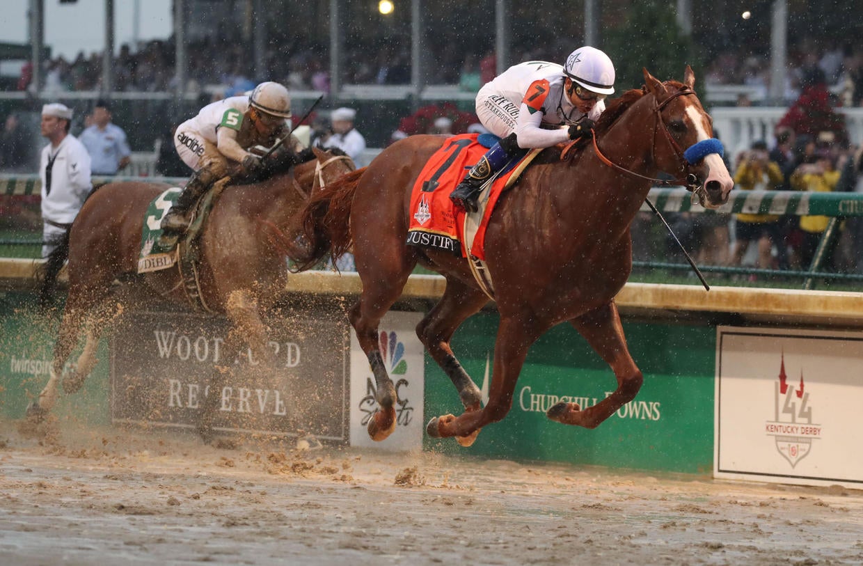 The Finish Line 2018 Kentucky Derby Pictures CBS News