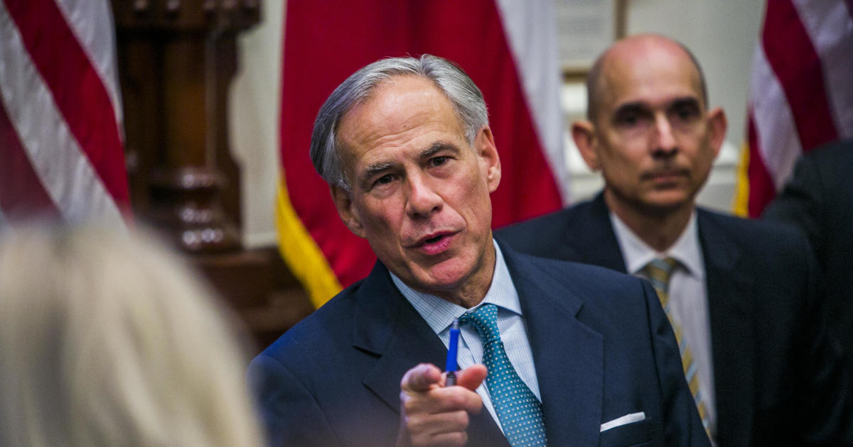 Texas Governor Greg Abbott admits "mistakes were made" in immigration  rhetoric, meets with El Paso Walmart shooting victims' families - CBS News
