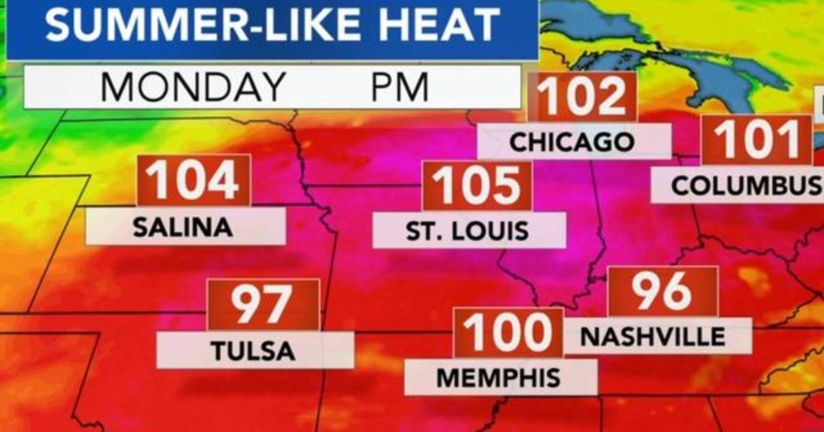 Heat wave sweeps across United States CBS News