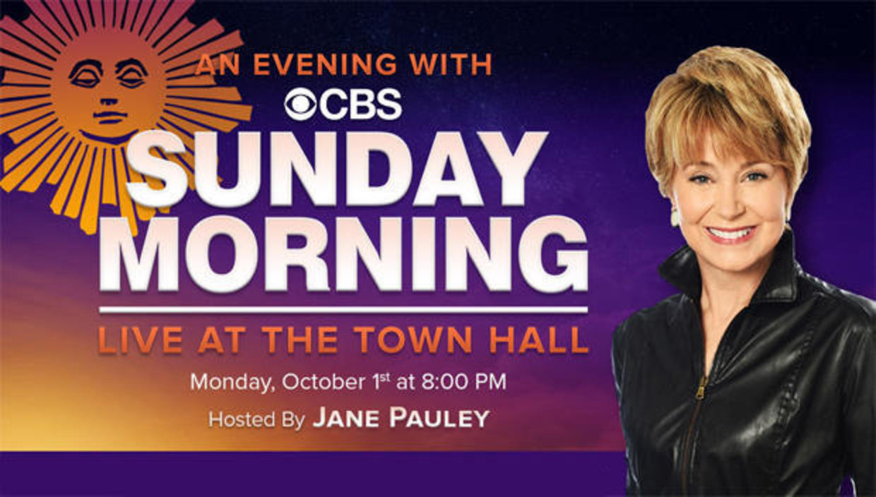 "An Evening with CBS Sunday Morning Live" comes to NYC's Town Hall
