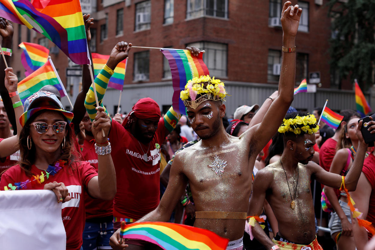 Marchers celebrate in Mexico City LGBT pride parades across the world