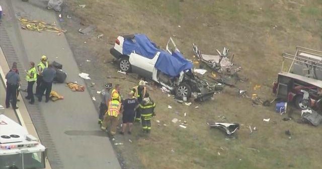 5 family members, including 4 children, killed in Delaware crash