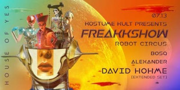 Freakkshow: Robot Circus at House of Yes 