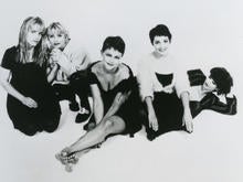 GO-GOS - Promotional photo of US music group with Belinda Carlisle centre