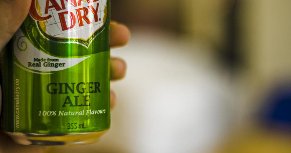 Canada Dry sued over lack of ginger in ginger ale CBS News