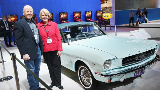 Image result for First Ford Mustang family celebrates 50 years