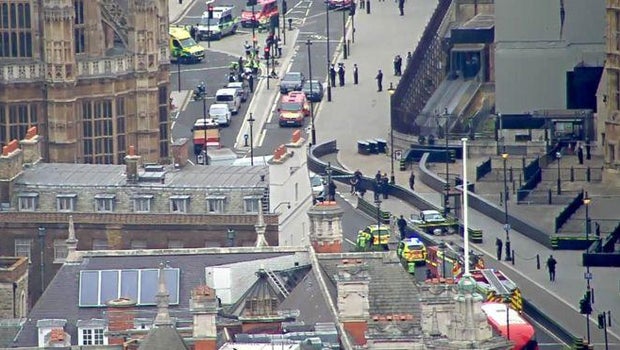 Man held after pedestrians injured in Houses of Parliament vehicle crash Man held after pedestrians injured in Houses of Parliament vehicle crash