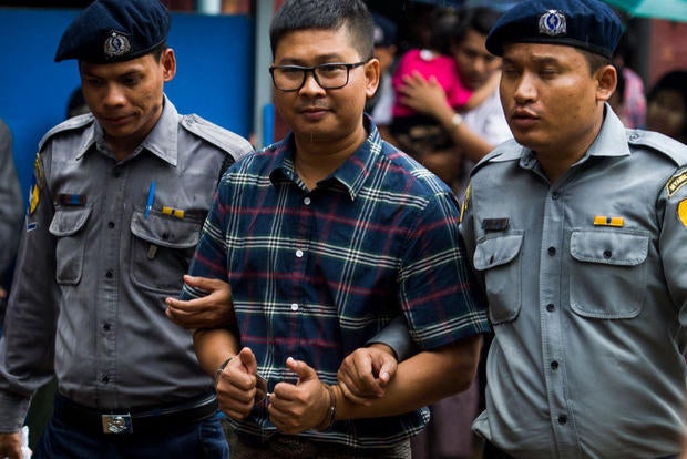Myanmar judge jails Reuters reporters for 7 years Myanmar judge jails Reuters reporters for 7 years
