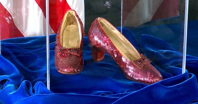 Ruby slippers found Owner says "The Wizard of Oz" shoes as "pristine