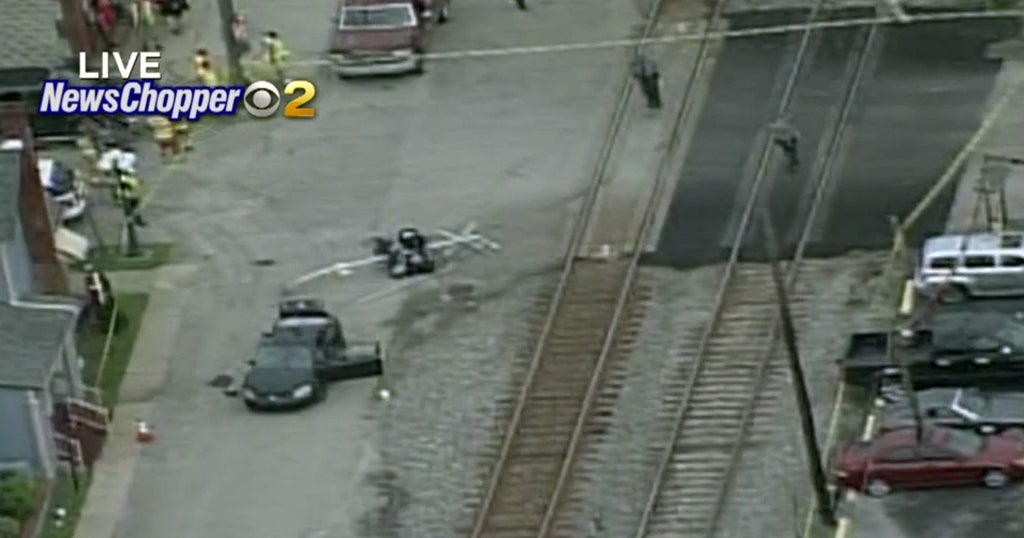 Woman In Grave Condition After Train Hits Her Car In Fayette Co. CBS