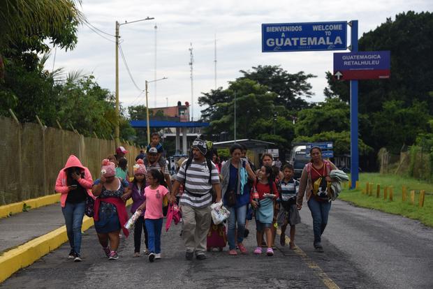 Migrant caravan seeks refuge 