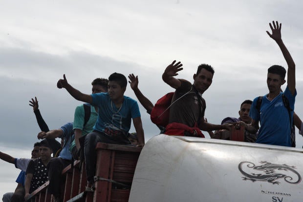 Migrant caravan seeks refuge 