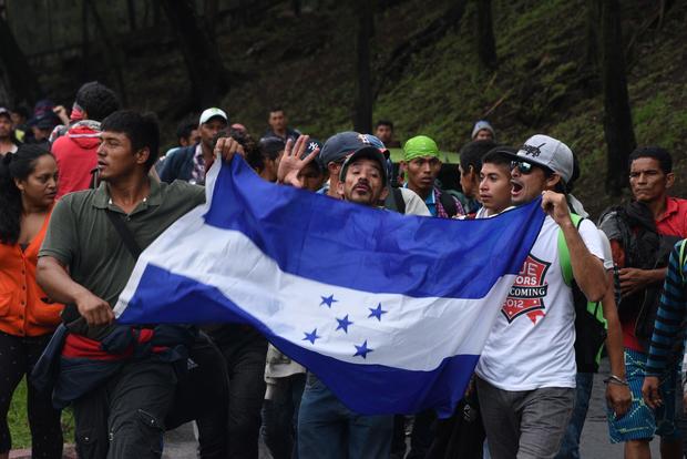 Migrant caravan seeks refuge 