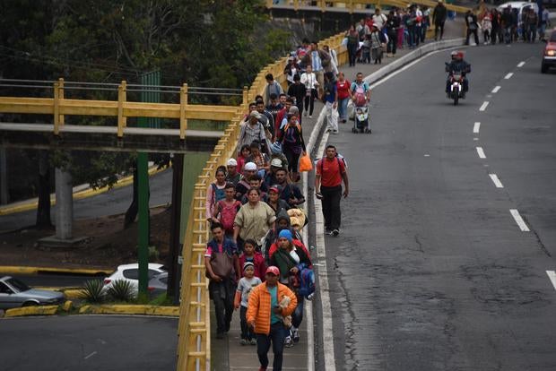 Migrant caravan seeks refuge 