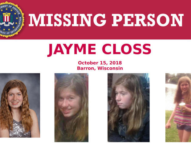 jayme-closs-missing-posgter-ii.jpg "srcset =" https://cbsnews1.cbsistatic.com/hub/i/r/2018/10/19/a26b2427-4a01-4997-b786-fb79c6440c88/resize/620x /3bda1b464614020ac6a69b3a6a315c78/jayme-closs-missing-posgter-ii.jpg 1x "/></span><figcaption>
<div class=