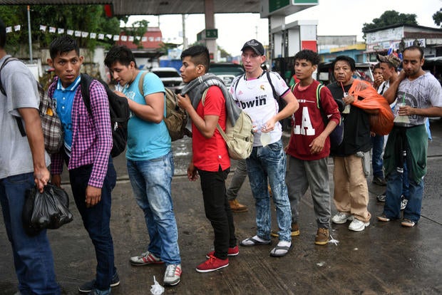 Migrant caravan seeks refuge 