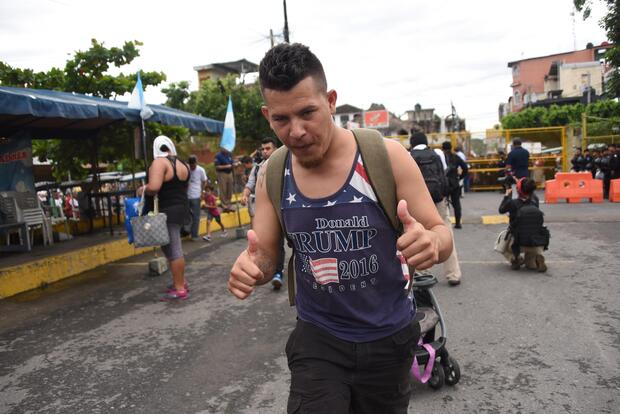 Migrant caravan seeks refuge 