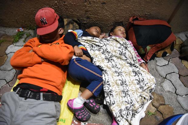 Migrant caravan seeks refuge 