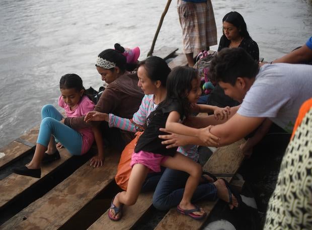 Migrant caravan seeks refuge 