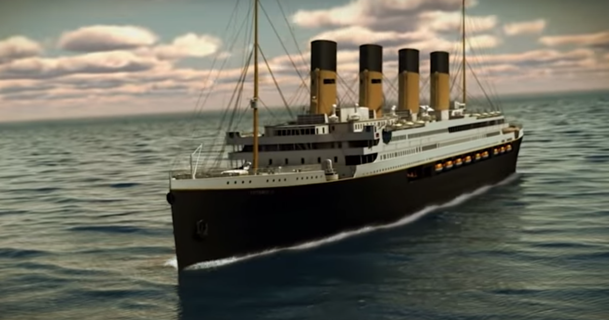 Titanic II could set sail by 2022, following original route CBS News