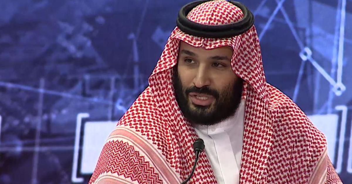 Saudi Crown Prince Mohammed bin Salman speaks on 