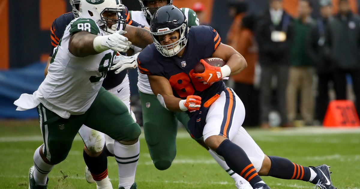 Trubisky Throws 2 TDs As Bears Beat Jets 2410 CBS Chicago