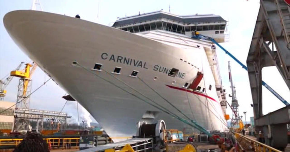 Carnival Cruise Ship Leans Hard Panicking Passengers