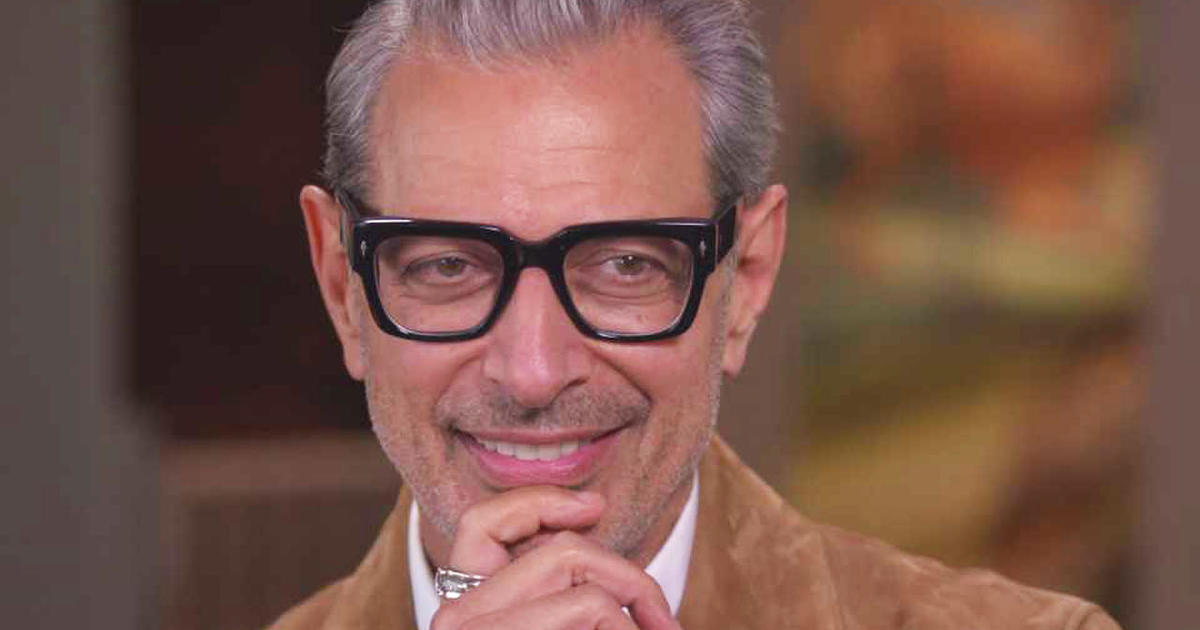 Jeff Goldblum on "CBS Sunday Morning": I made sure my quirkiness "didn