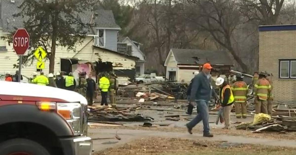 Home leveled in Minnesota explosion CBS News