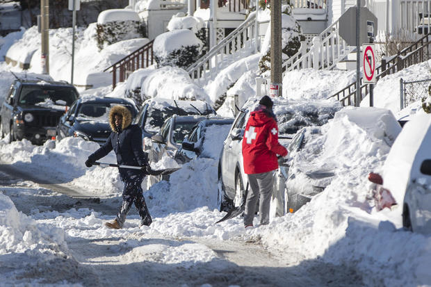 Northeast U.S. Digs Out After  "Bomb Cyclone" Snowstorm 